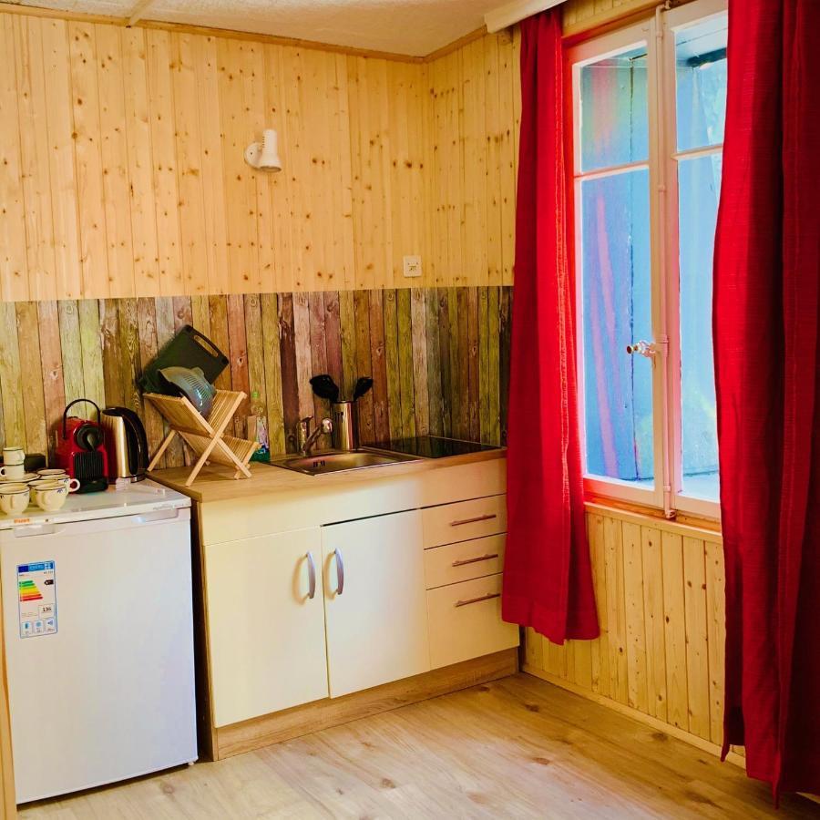 Weisses Roessli Hotel Лойкербад Екстериор снимка