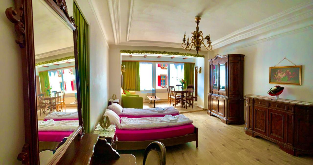Weisses Roessli Hotel Лойкербад Екстериор снимка