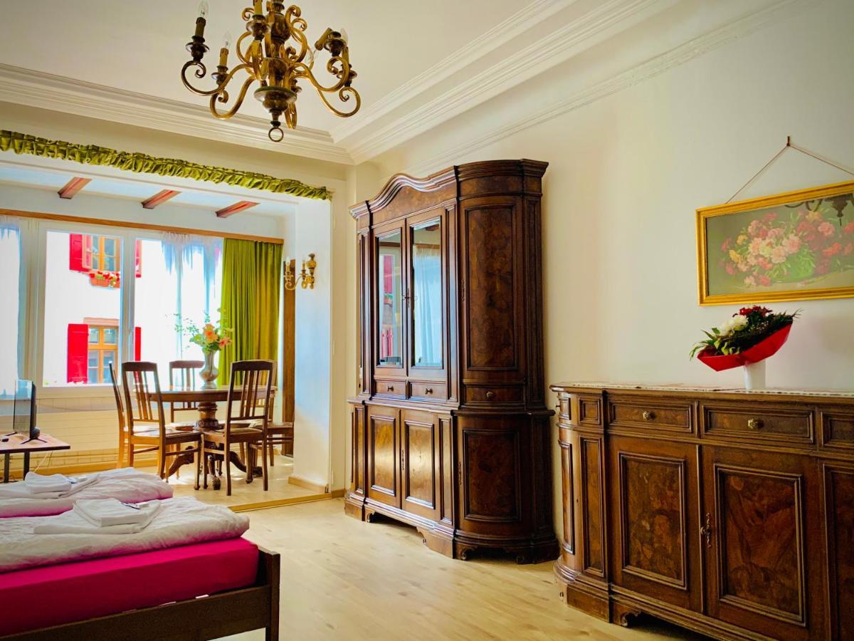 Weisses Roessli Hotel Лойкербад Екстериор снимка